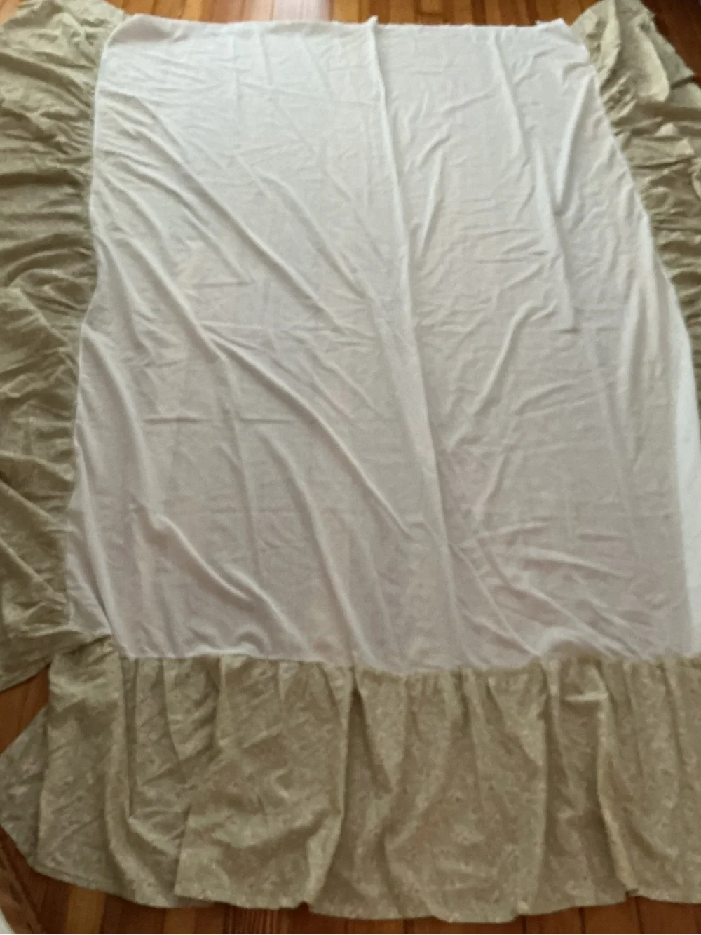 Vintage J.C. Penney Ruffled Bedskirt